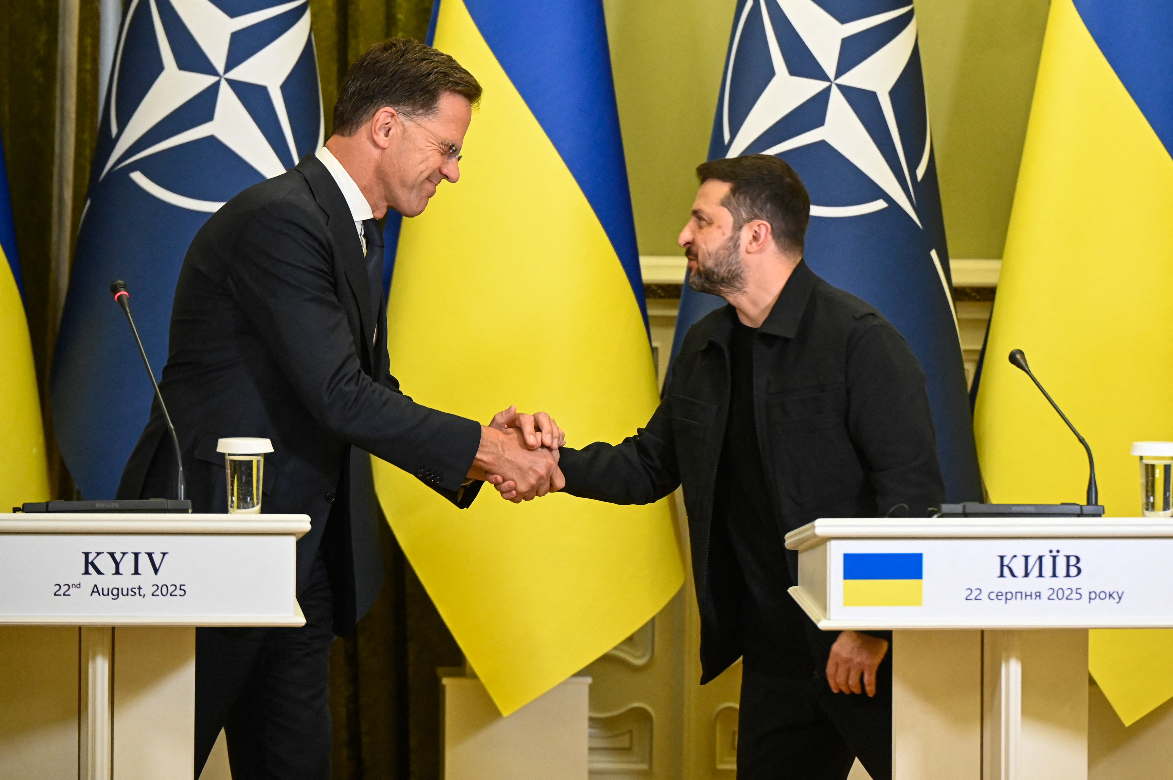 NATO secretary general Mark Rutte calls for security guarantees for ...