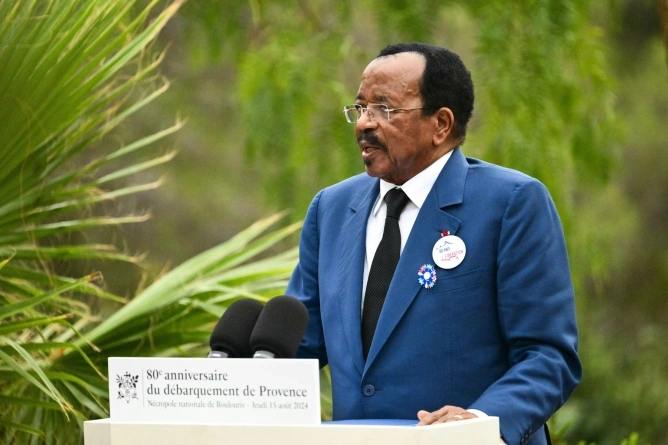Paul Biya a été réélu président du Cameroun avec 53,66 % des voix ...