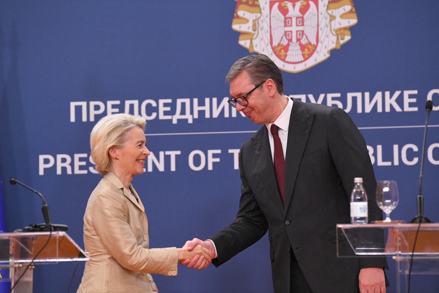 The President of Serbia, Aleksandar Vucic, announced that he will not ...