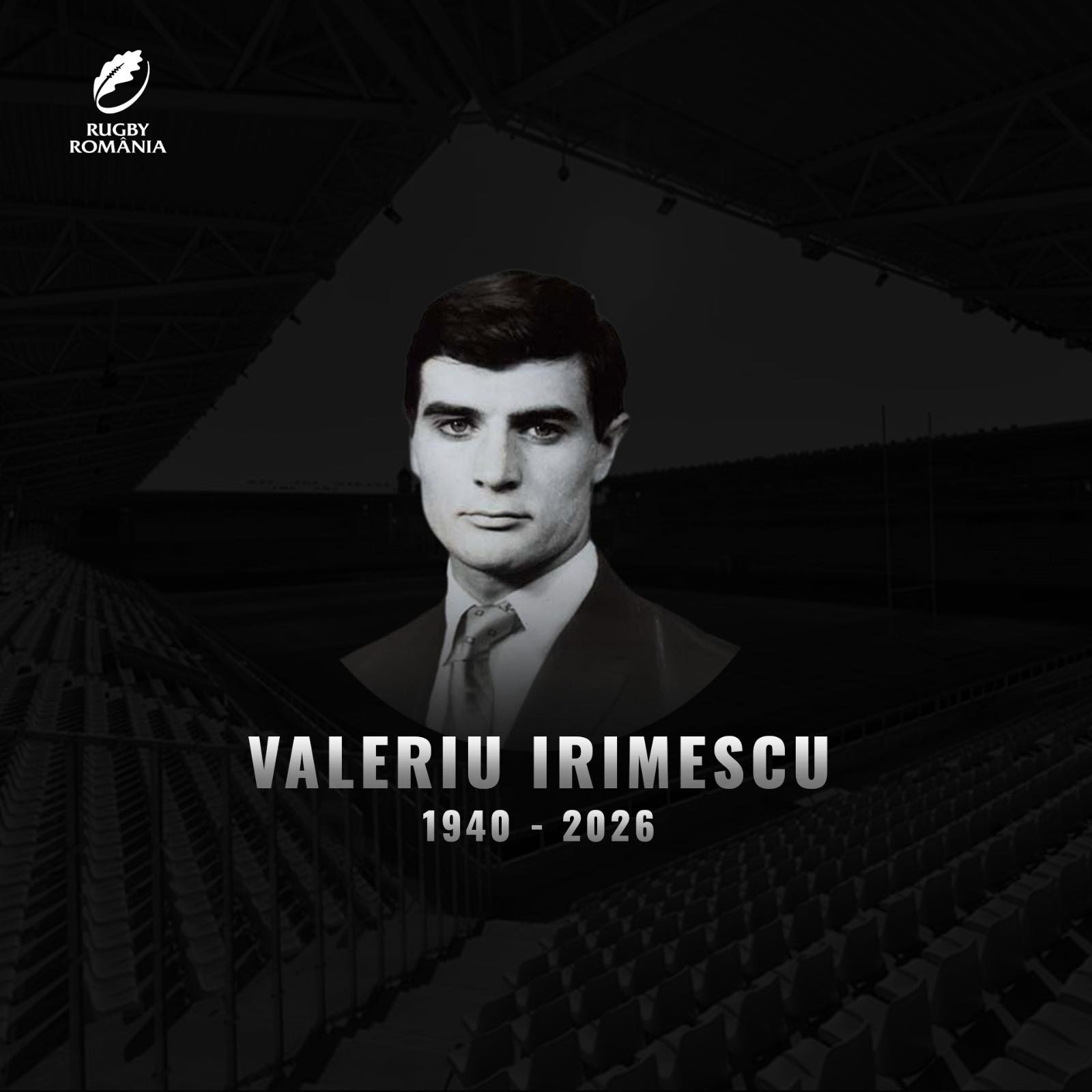 Valeriu Irimescu, a legend of Romanian rugby, has died at the age of 85 ...