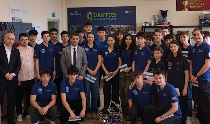 The Quantum Robotics team ranks first in the world standings of the ...