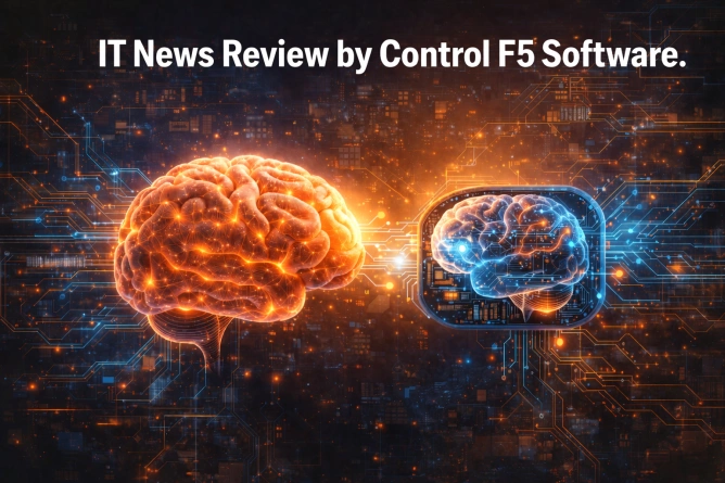 IT News Review by Control F5 Software: The biological brain has become ...